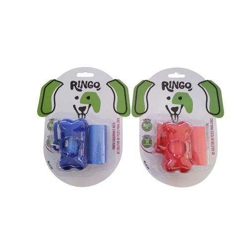 Porta Saquinho e Refil de Coletor de Fezes Para Cães - Ringo