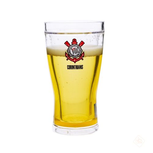 Copo de Cerveja Térmico Corinthians 350ml - Mileno