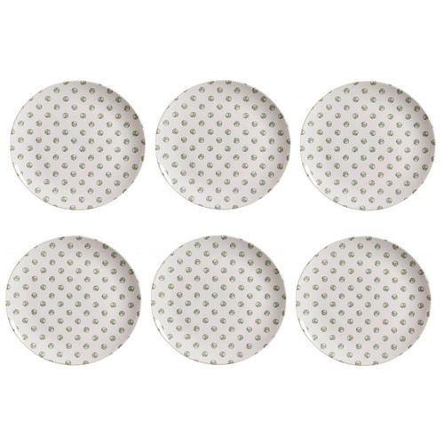 Conjunto De Pratos Rasos 06 Peças Coup Grêta Porto Brasil