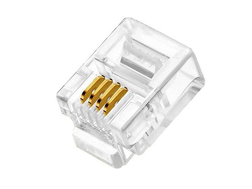 Conector RJ11 6x4 - 1 Unidade