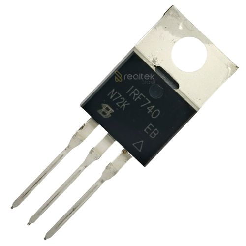 TRANSISTOR IRF740, IRF 740 - (TO-220)