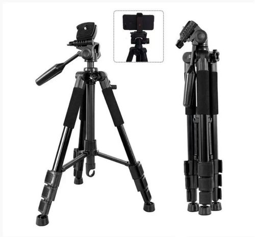 Tripé Profissional 1.70m 5kg C/ suporte Para Celular - P700