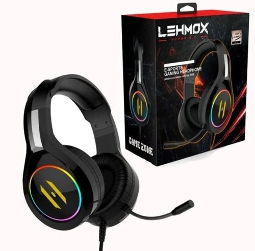 Headset Gamer Com Led Rgb e Microfone Plug 2x P2 - Lehmox GT-F3