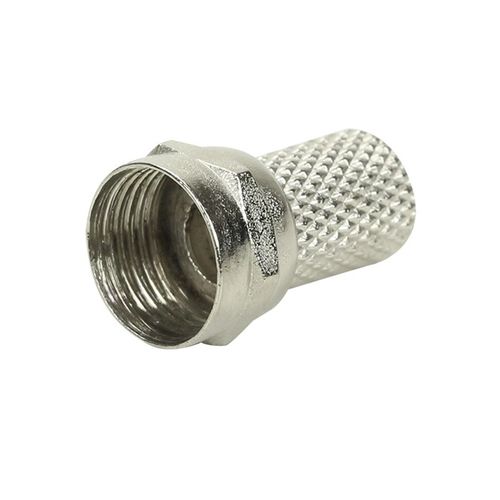 Kit Conector F Rg6 de Rosca - 10 Unidades