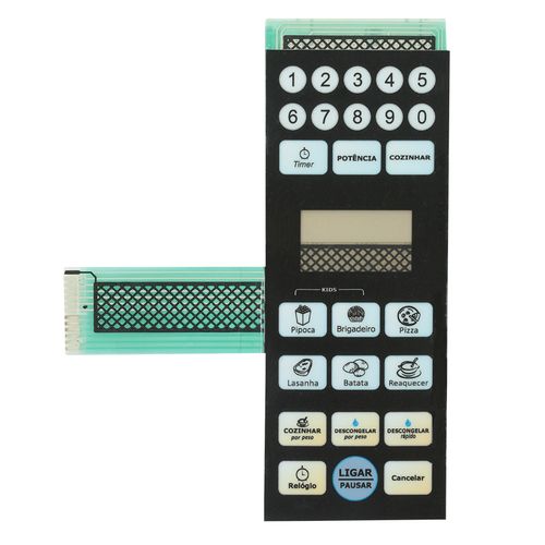 Teclado Membrana Para Microondas Philco PMS18N2 - 053-0023