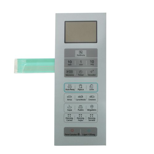 Teclado Membrana Para Microondas Panasonic NN-S354W / 364 - 053-0064
