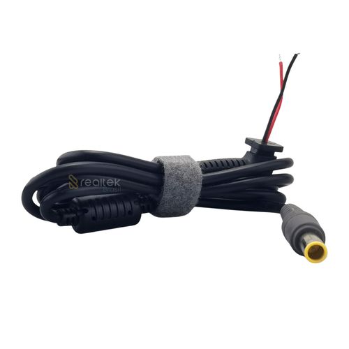 Cabo de Reposição Para Fonte / Carregador de Notebook Ibm / Lenovo - 7.9x5.5mm