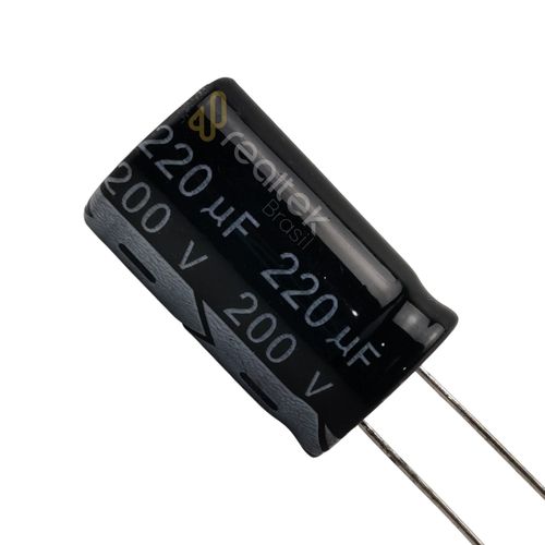 Capacitor Eletrolítico 220uf 200v 105º - 220x200-105
