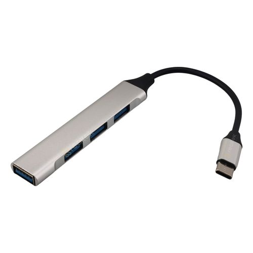 Adaptador Hub Usb Tipo C Para 4 Portas Usb - 809C