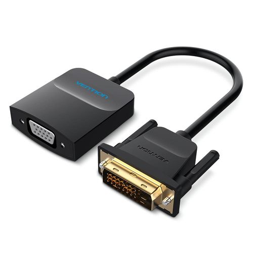 Adaptador Conversor DVI-D Para VGA, 1080p - Vention EBBBB