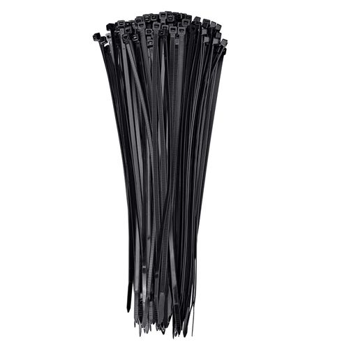 Abraçadeira de Nylon 25cm, 3.6x250mm Preta - 100 Unidades