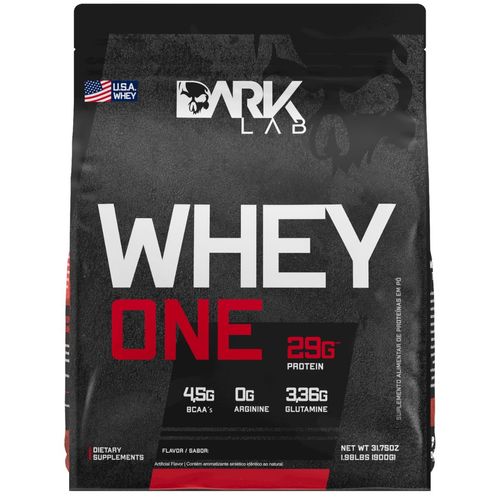 WHEY ONE REFIL 900G BAUNILHA DARK LAB