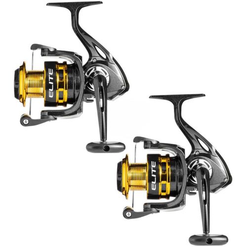 Kit 2 Molinete Marine Sports Elite 500 FD 5.2:1 Gold