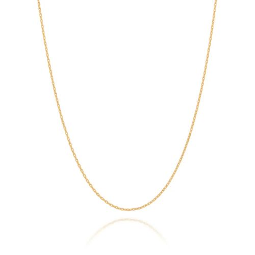 Gargantilha Rommanel Banhada a Ouro 18K Fio Cadeado - TAM.42 531638