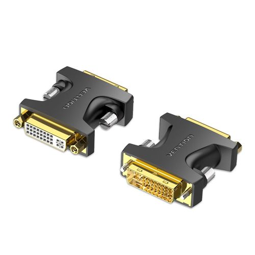 Adaptador DVI Macho para DVI Fêmea (24+5) - Vention ECGB0