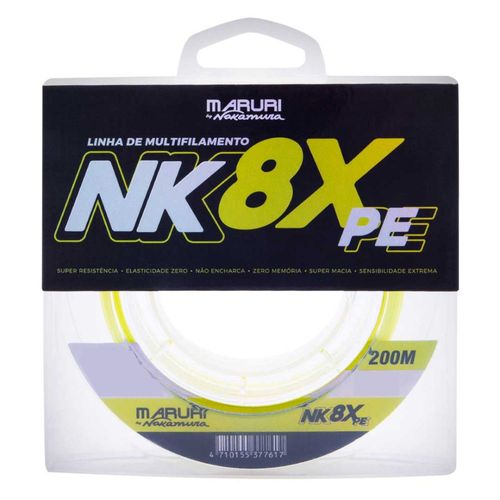 Linha Multifilamento Maruri By Nakamura NK 8X 0,26mm 26lb 200m