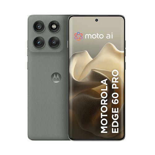 Smartphone Motorola Edge 60 Pro 5G Cinza 512GB, 12GB RAM + 12GB Ram Boost, Tela 6.7" 120Hz, Câmera Sony LYTIA 700C 50MP e Dimensity 8350 Extreme