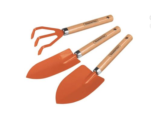 Conjunto Ferramentas Jardim 3 Pecas Tramontina