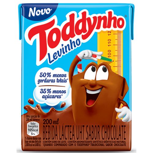 Achocolatado Toddynho Levinho 200ml