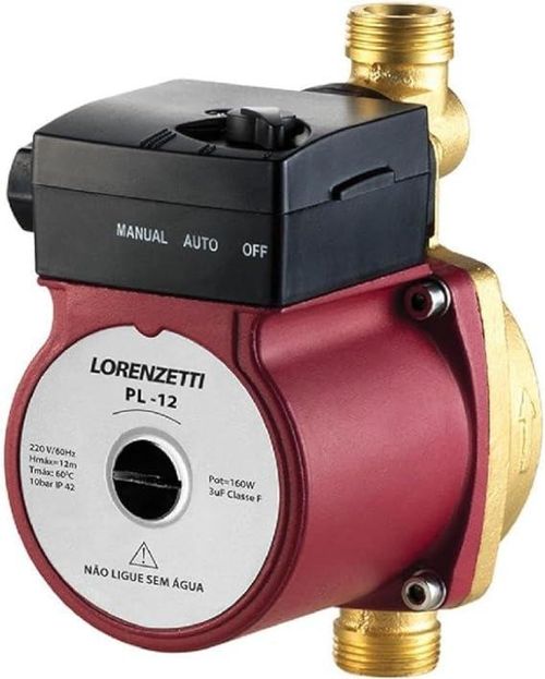 7541021 Pressurizador Pl12 (12mca)220v Lorenzetti