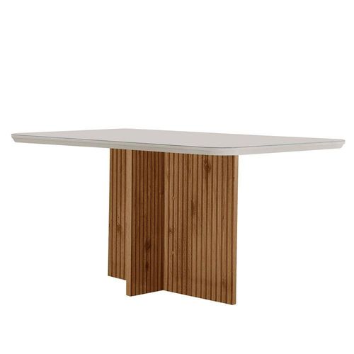 Mesa Sala De Jantar Olimpia 120cm Off White/ Imb Rip