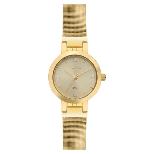 Relógio Condor Feminino Mini Dourado - CO2035NXS/4X