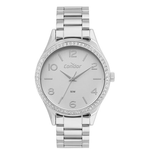 Relógio Condor Feminino Brilho Prata - CO2035NWX/4K