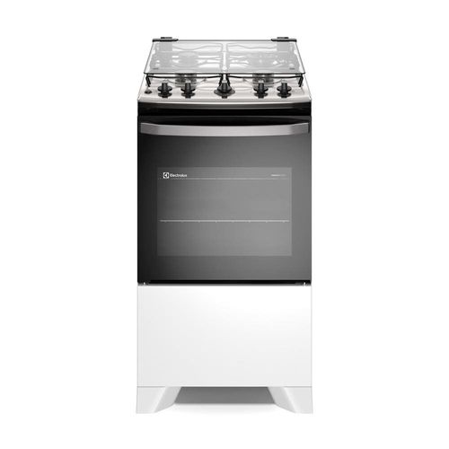 Fogão 4 Bocas Electrolux FE4IW Efficient PerfectCook VaporBake Bivolt Branco