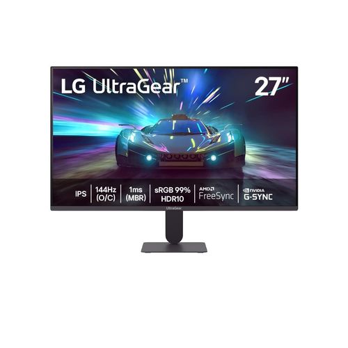 Monitor Gamer 27” LG UltraGear 27G411A-B 144Hz Full HD 1MS MBR G-SYNC FreeSync Preto