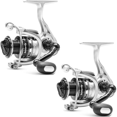 Kit 2 Molinete Maruri Butterfly 3000 Drag 6kg