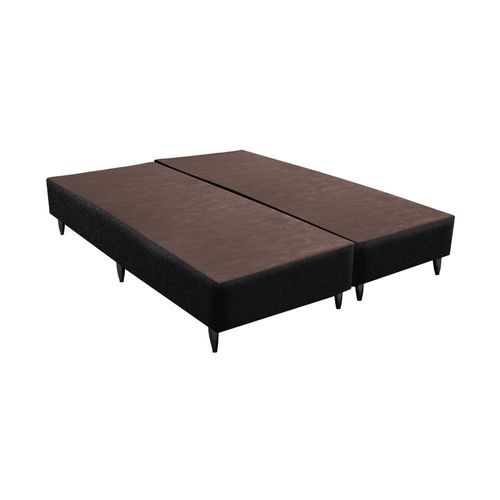 Base Sommier Linho Preto Queen (158X198X30) Linho - Ortobom