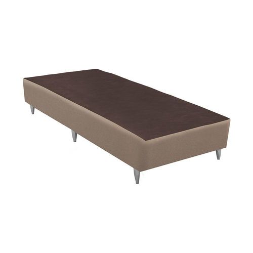 Base Sommier Linho Bege Solteiro (88X188X23) Linho - Ortobom
