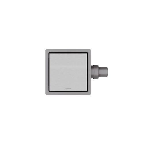 Ralo Neo Square Tramontina com Tampa em Aço Inox 15x15 cm