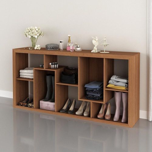 Estante Organizadora Escritório Multimóveis Cr25008 Amendoa