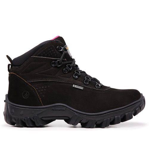Bota Coturno Couro Feminina Aventura Confortável Versátil