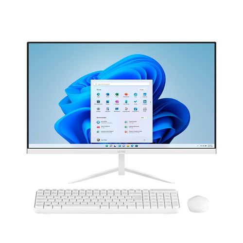 Computador All in One 23,8” Multilaser UB843 FHD Windows 11 Core i3 8GB RAM SSD 256GB Branco
