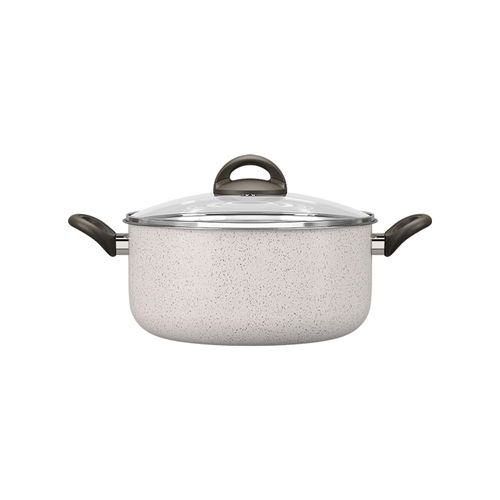 Caçarola Brinox Suprema 24cm Ceramic Life 4,5L Vanilla