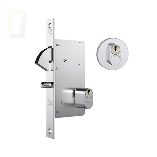 Fechadura Stam Porta De Correr Externa 950 Polido