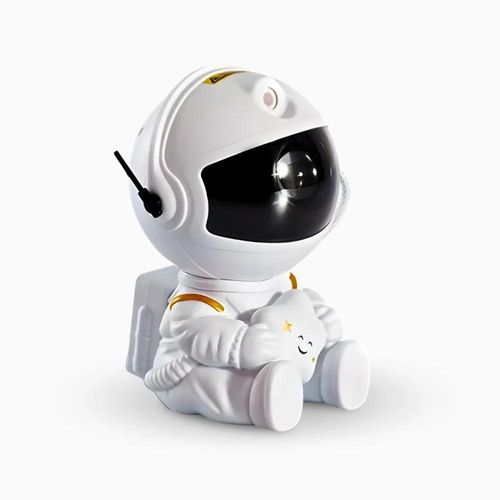 Projetor Led Astronauta Nebulosa Galáxia Estrelada