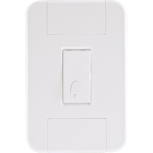 Conjunto 4x2 Com 1 Pulsador Campainha 10 A 250 V Tramontina Tablet Branco Tramontina