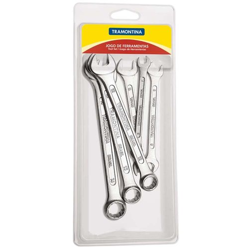 Jogo de Chaves Fixas e Combinadas Tramontina - 6 Peças