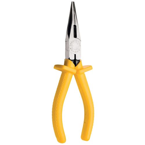 Alicate de Bico Meia Cana Tramontina 6” com Cabo Isolado - Amarelo