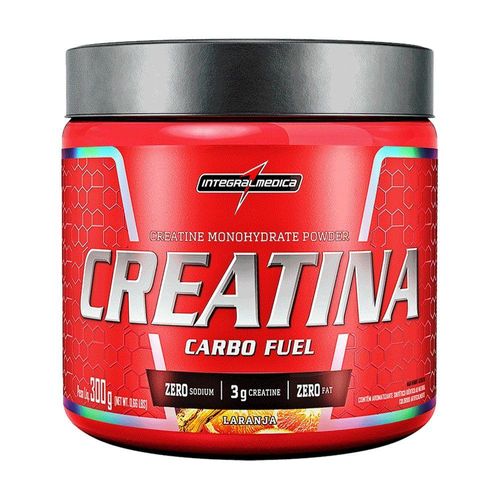 Creatina Integralmedica Carbo Fuel 300g Laranja