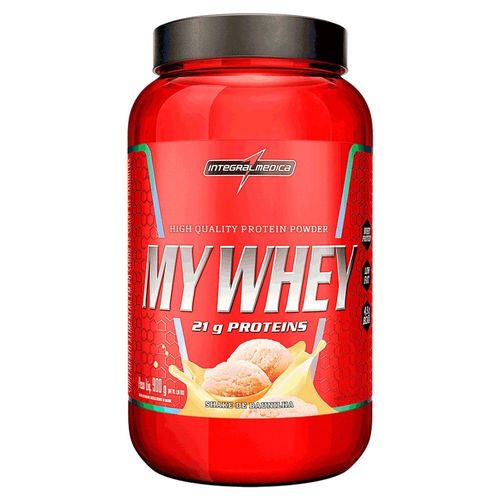 Whey Protein Integralmedica My Whey 900g Pote Baunilha