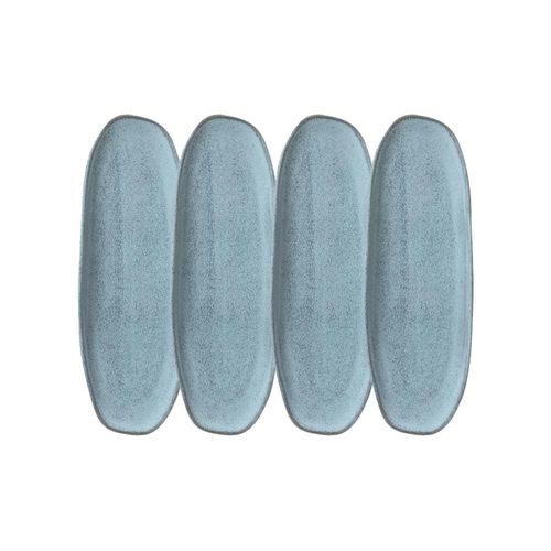 Conjunto de Travessas Ovais Rasas Grandes Porto Brasil Orgânico Breeze 36x13cm – 4 Peças