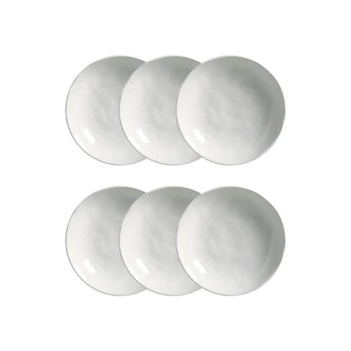 Conjunto de Pratos Fundos Porto Brasil Bio New White 830ml – 6 Peças