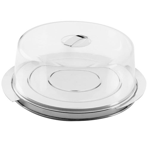 Prato p/ Bolo Forma Terrazas c/ Cúpula 27,5 cm