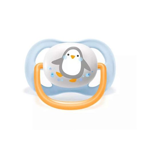 Chupeta Philips Avent Ultra Air 0 a 6 Meses Pinguim Menino SCF081/03