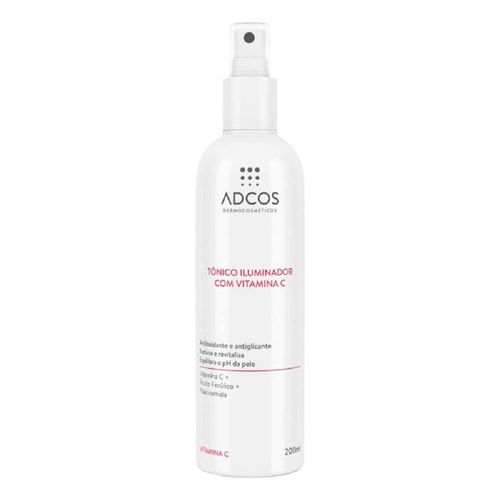 Tônico Facial Iluminador Adcos com Vitamina C 200ml