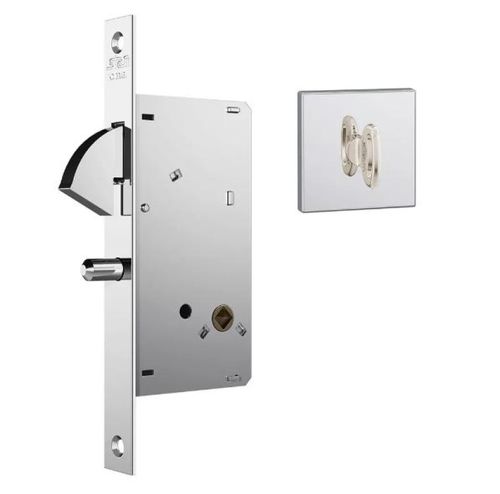 Fechadura Banheiro Stam Porta Correr 950 Rq1 Inox